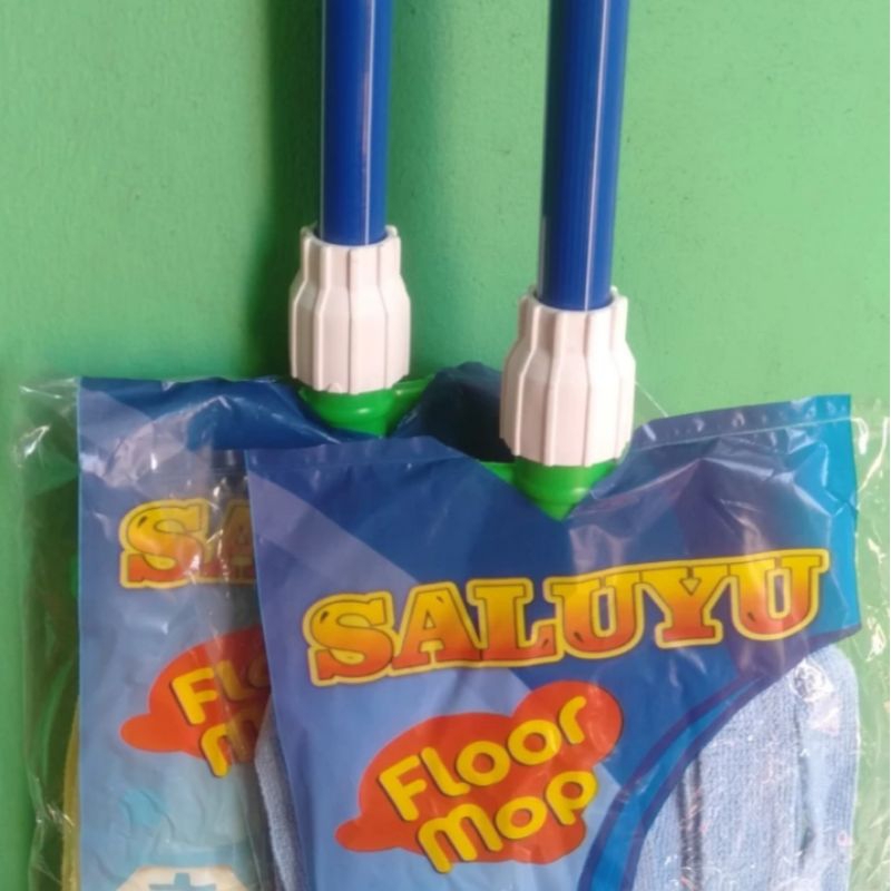 pel jepit kain handuk microfiber gagang panjang/pel lantai/pel murah