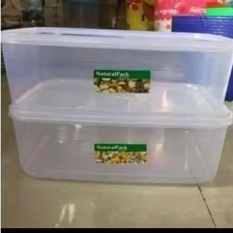 Natural pack 3500 ml/ tempat kue