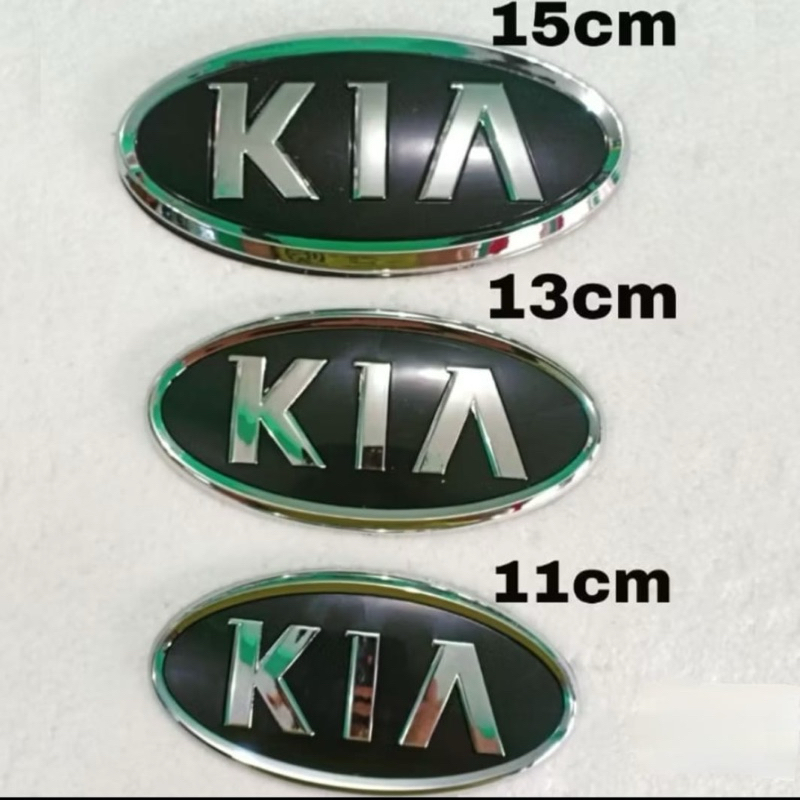 Emblem logo KIA original tersedia beberapa ukuran untuk visto sportage carens rio cerato picanto car