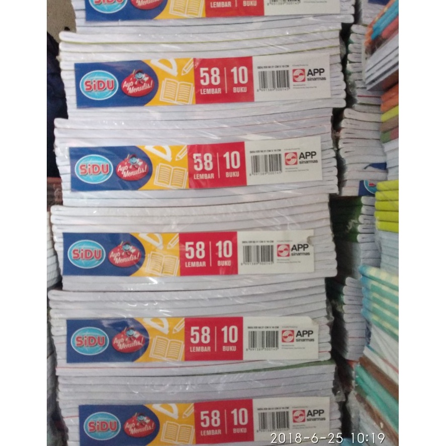 

JVWKK156 Buku tulis Sinar Dunia 58 Buku tulis SIDU 58 Buku SIDU 58