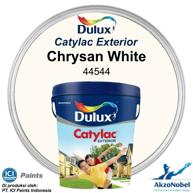 CAT DULUX CATYLAC EXTERIOR 25 KG - CHRYSAN WHITE 44544