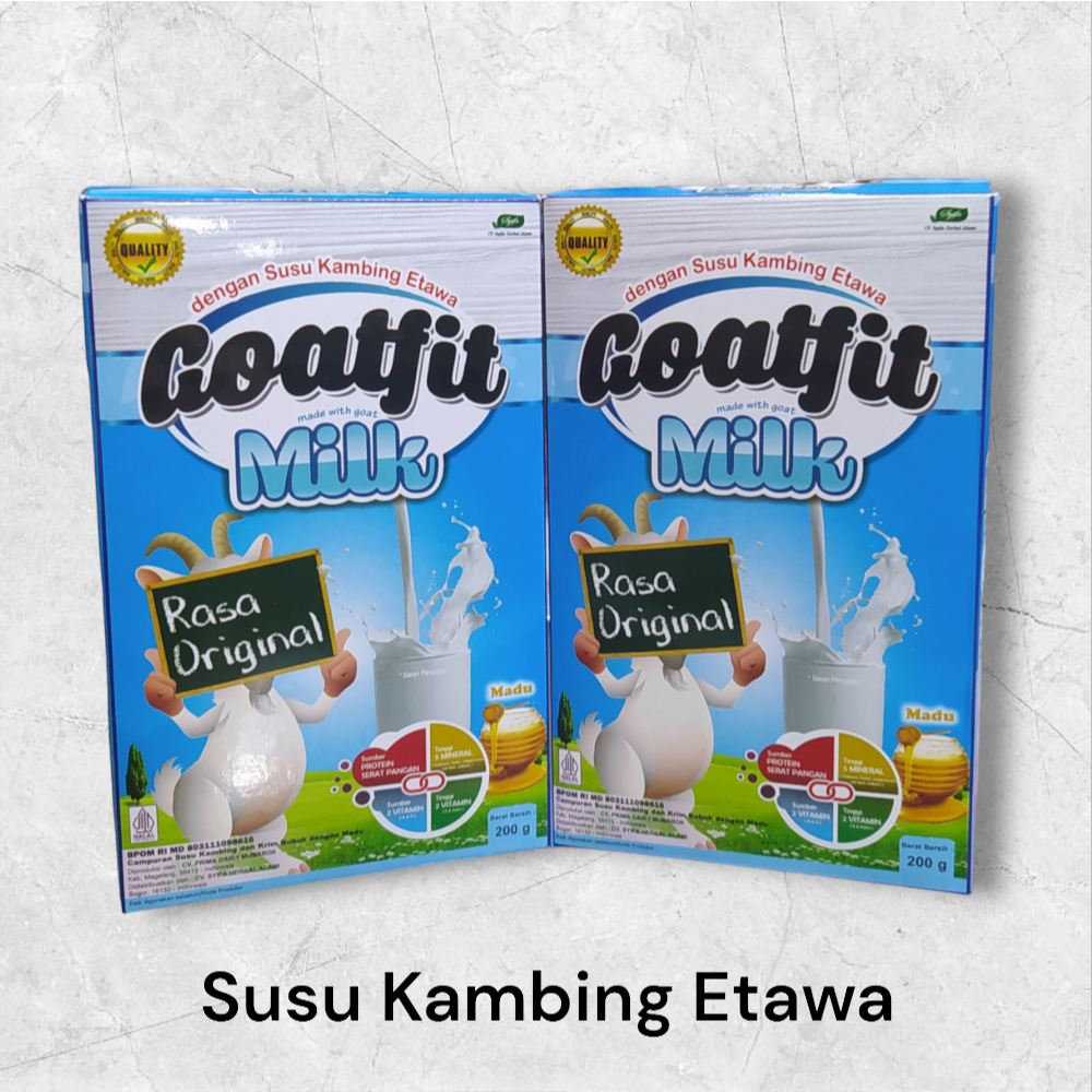 

GOATFIT Susu Kambing Murni Etawa || Susu Kambing Menyehatkan