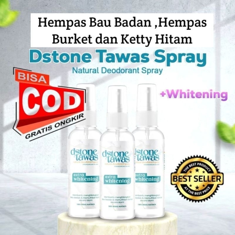 TAWAS BAU BADAN ORIGINAL / DSTONE TAWAS / TAWAS KETIAK HITAM