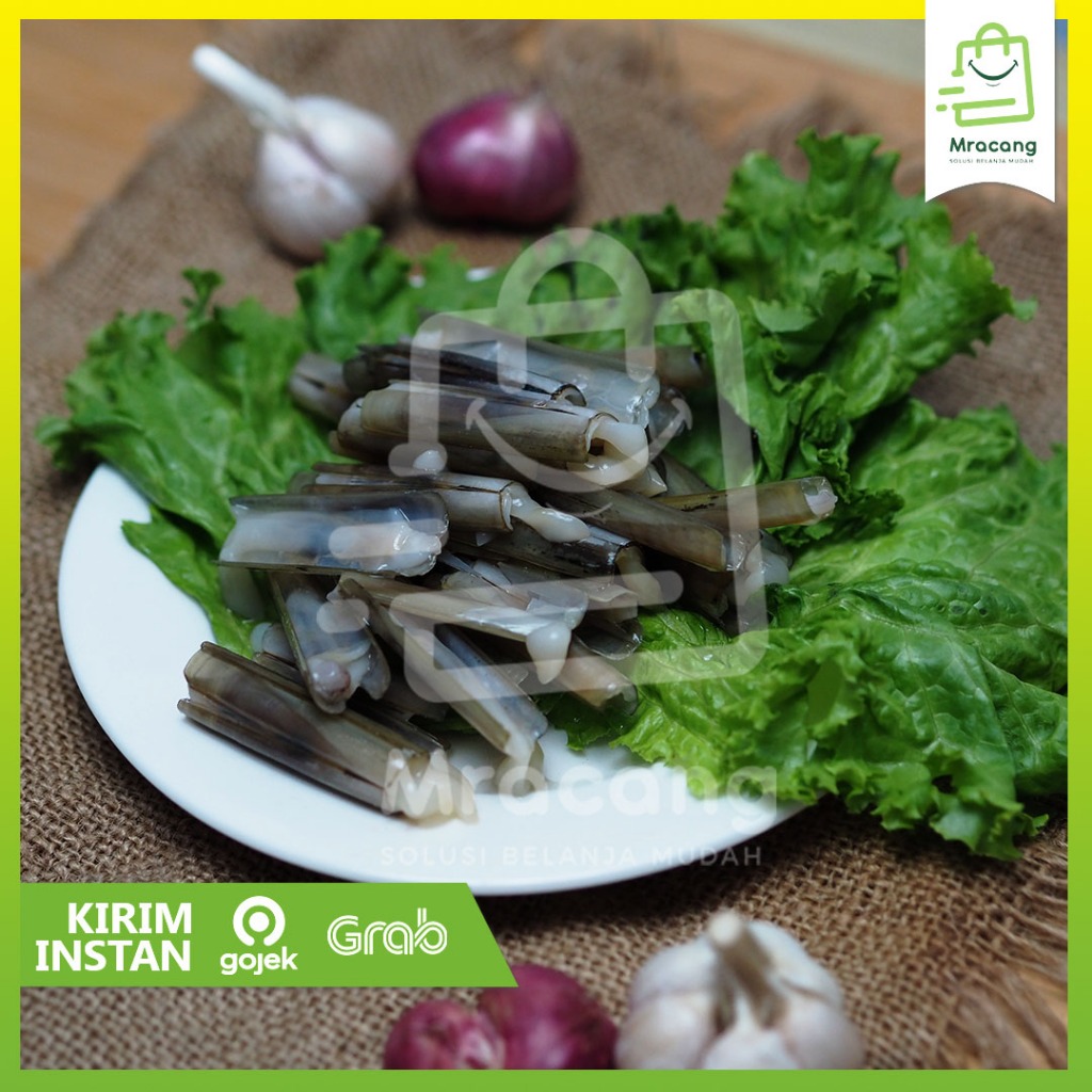 

Kerang Bambu Lorjuk - Berat 1kg