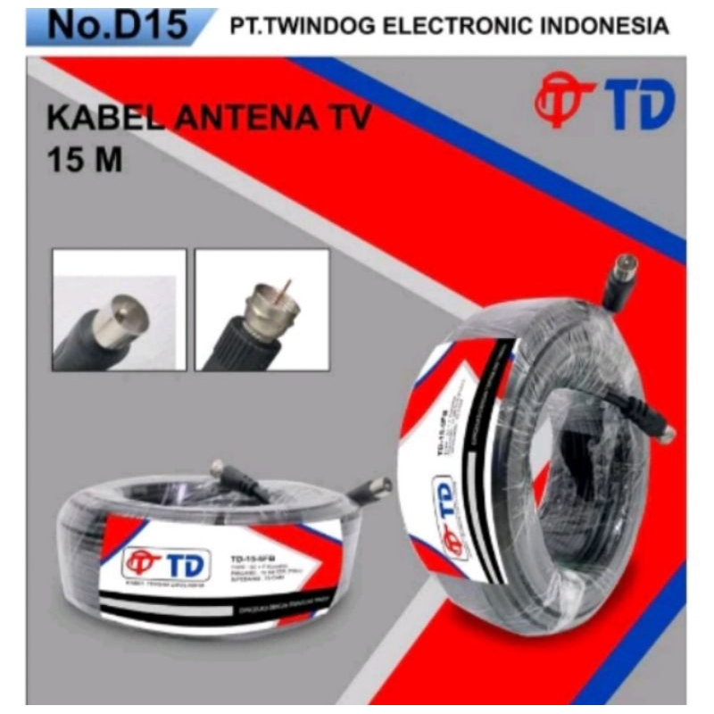 KABEL ANTENA TV TD 15meter 20meter KABEL ANTENA