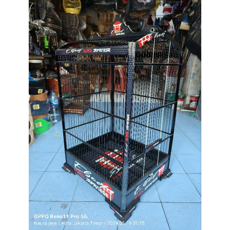 KANDANG SANGKAR KOTAK DECAL EBOD JAYA RUJI FIBER