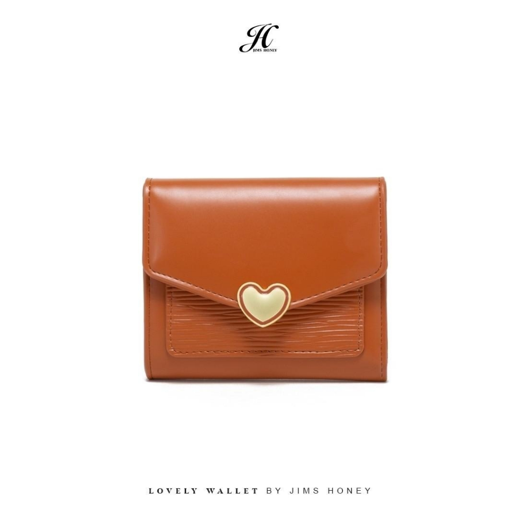 JIMS HONEY LOVELY WALLET Dompet Kecil Lipat Wanita Cewek Fashion Jimshoney Casual Terbaru