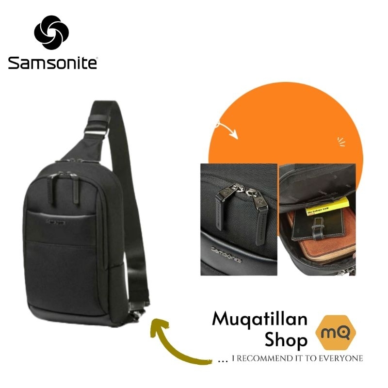 Tas Harian Slingbag Samsonite 2L Original
