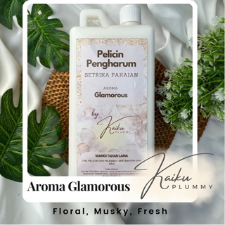 AG KAIKU PLUMMY Pewangi Setrika & Pelicin Setrika Pakaian Laundry 1 Liter Wangi Tahan Lama -