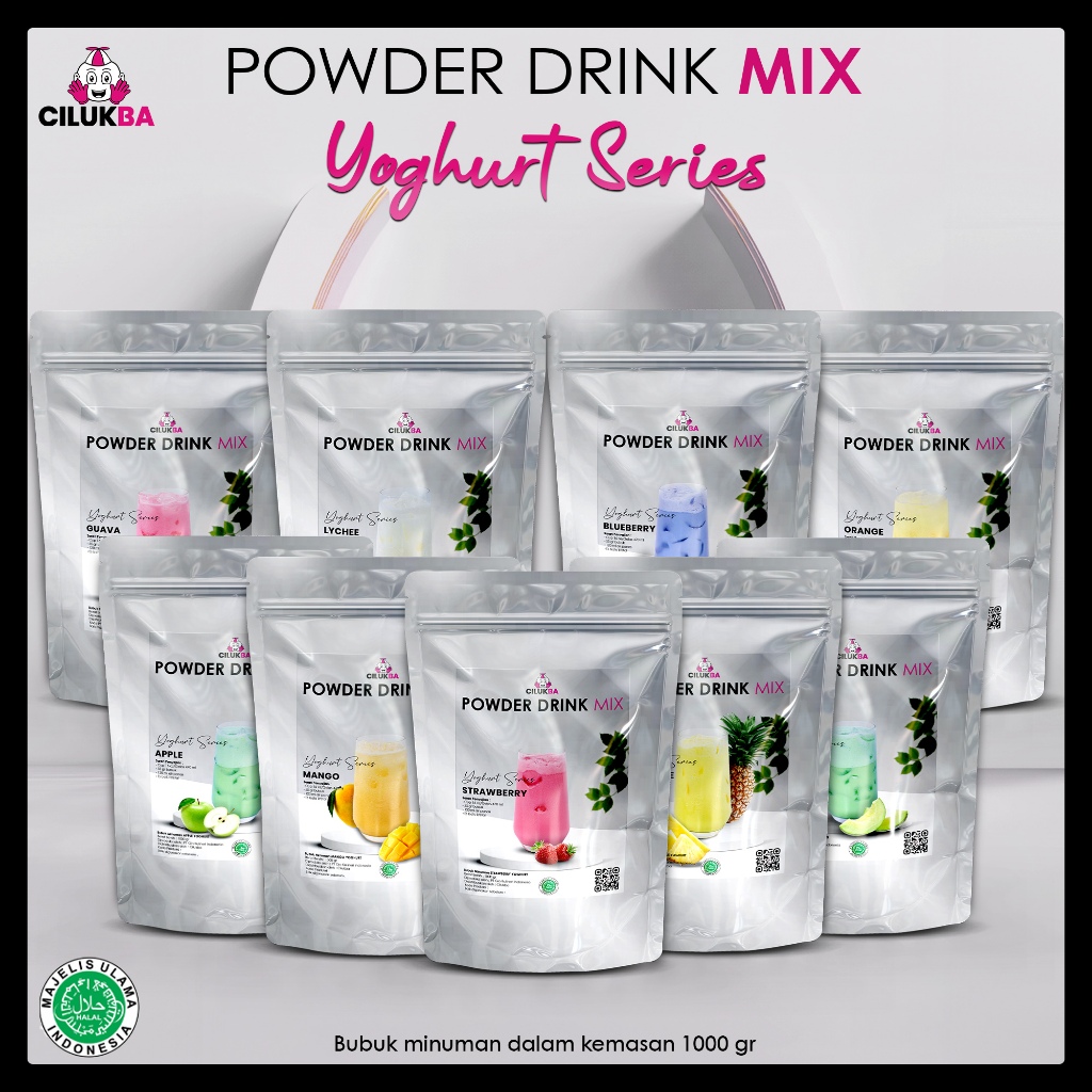 

RB [SERIES] Bubuk Minuman Instan Aneka Rasa Cilukba Powder Drink Mix 1kg Original