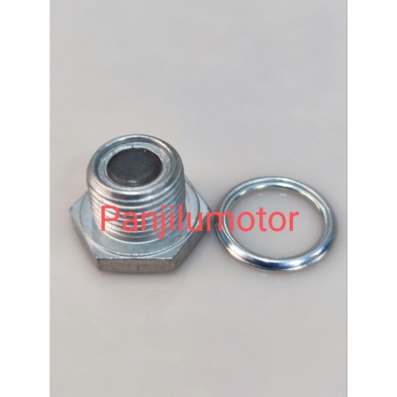 Baut oli gardan, baut pembuangan oli gardan +ring fortuner(original)