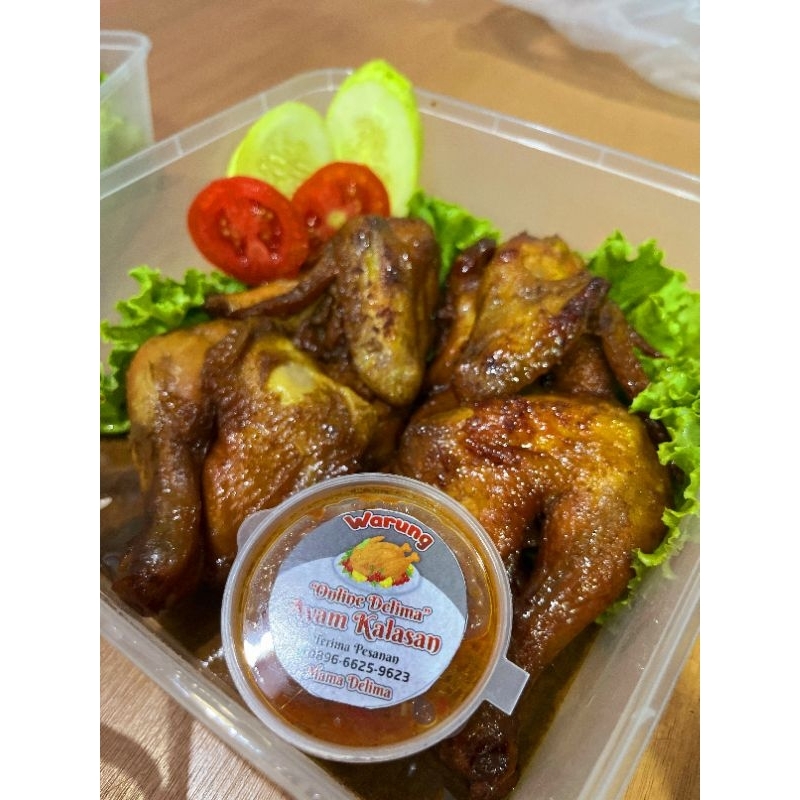 

ayam kalasan delima (ungkep) 1/2 ekor