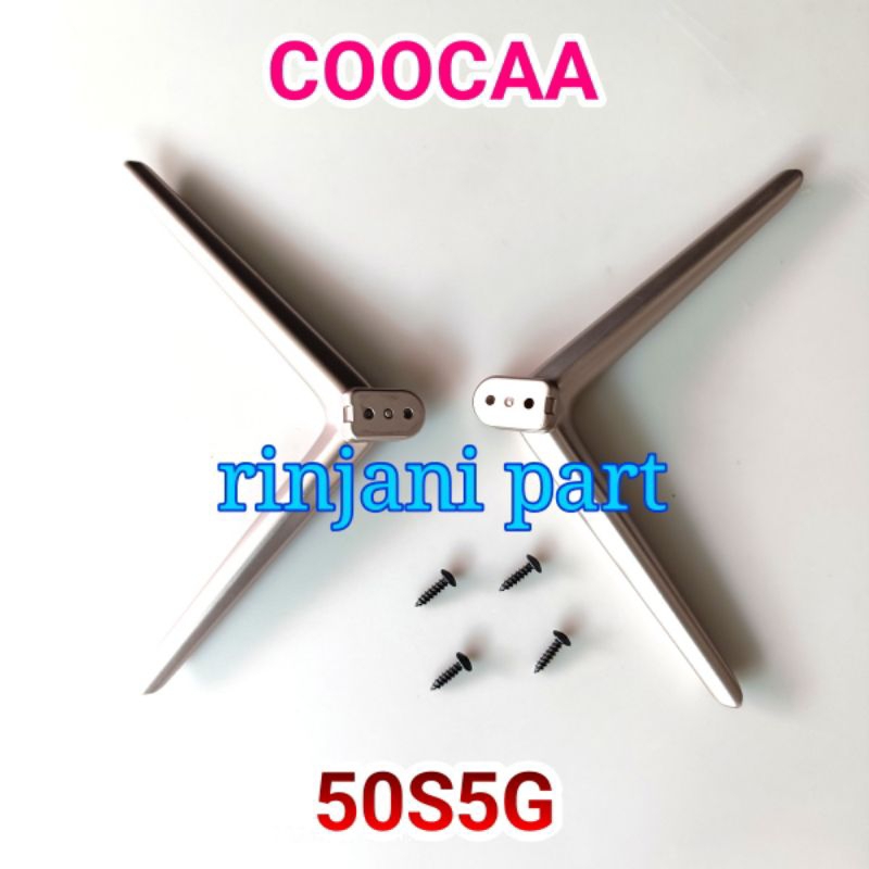 STAND KAKI BRAKET TV LED COOCAA 50S5G
