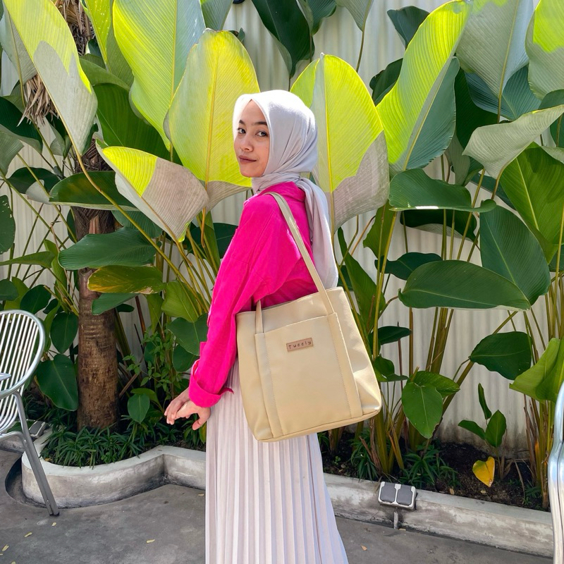 Tweelyforbag Tamy Totebag Tas Wanita Kulit Sintetis