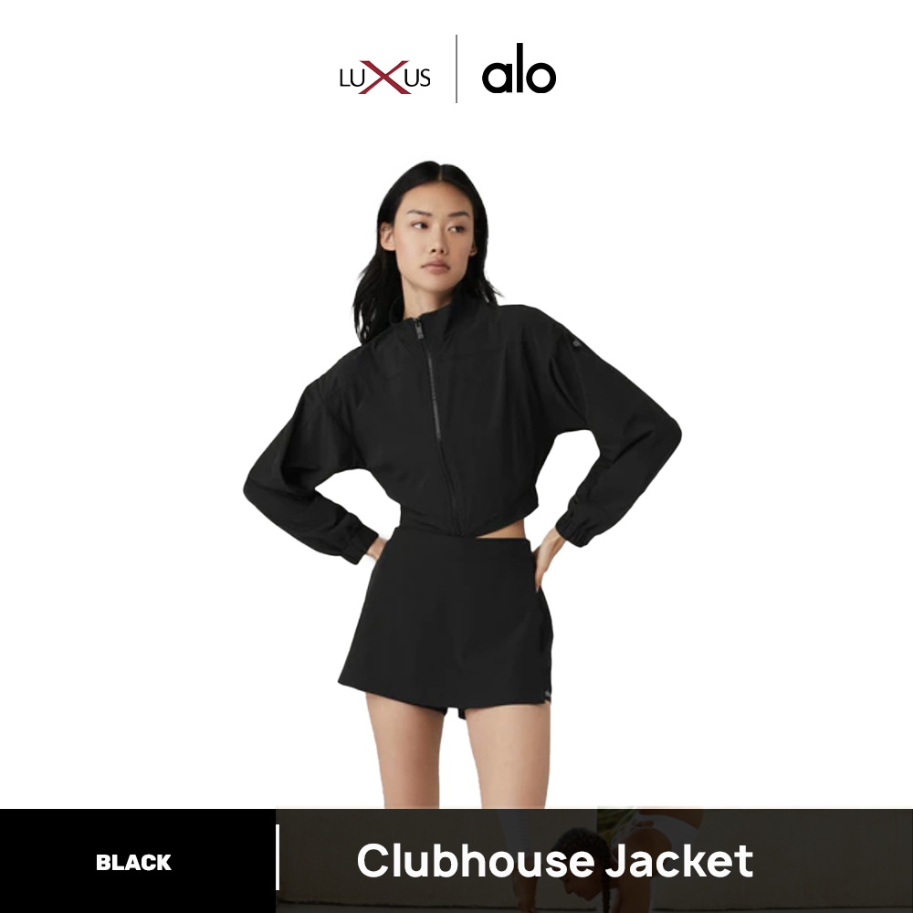 [NEW ORIGINAL] Alo Yoga Jaket Olahraga - Jacket Clubhouse Woman