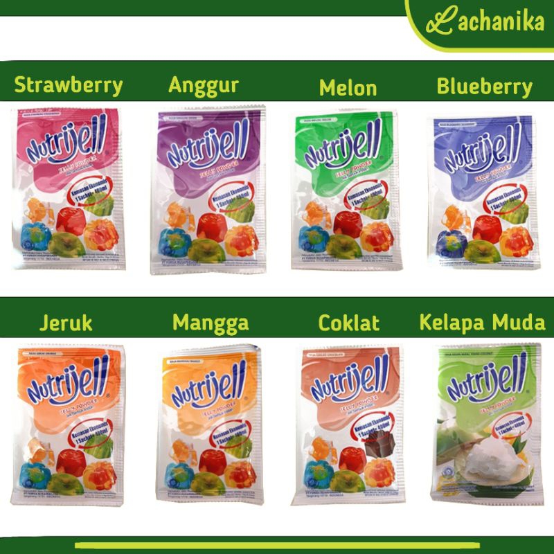 

Nutrijell - Agae Agar Sachet All Varian