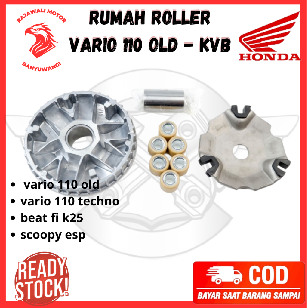 rumah roller beat - rumah roller beat carbu - rumah roller kvb - rumah roller motor honda vario 110