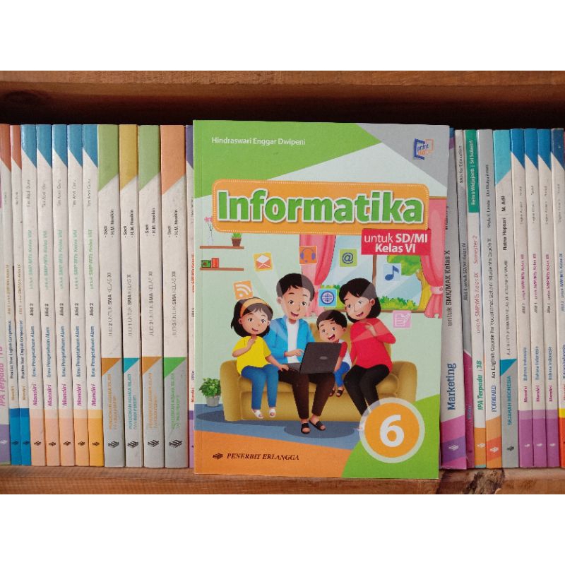 BUKU INFORMATIKA SD/MI KELAS 6 ERLANGGA