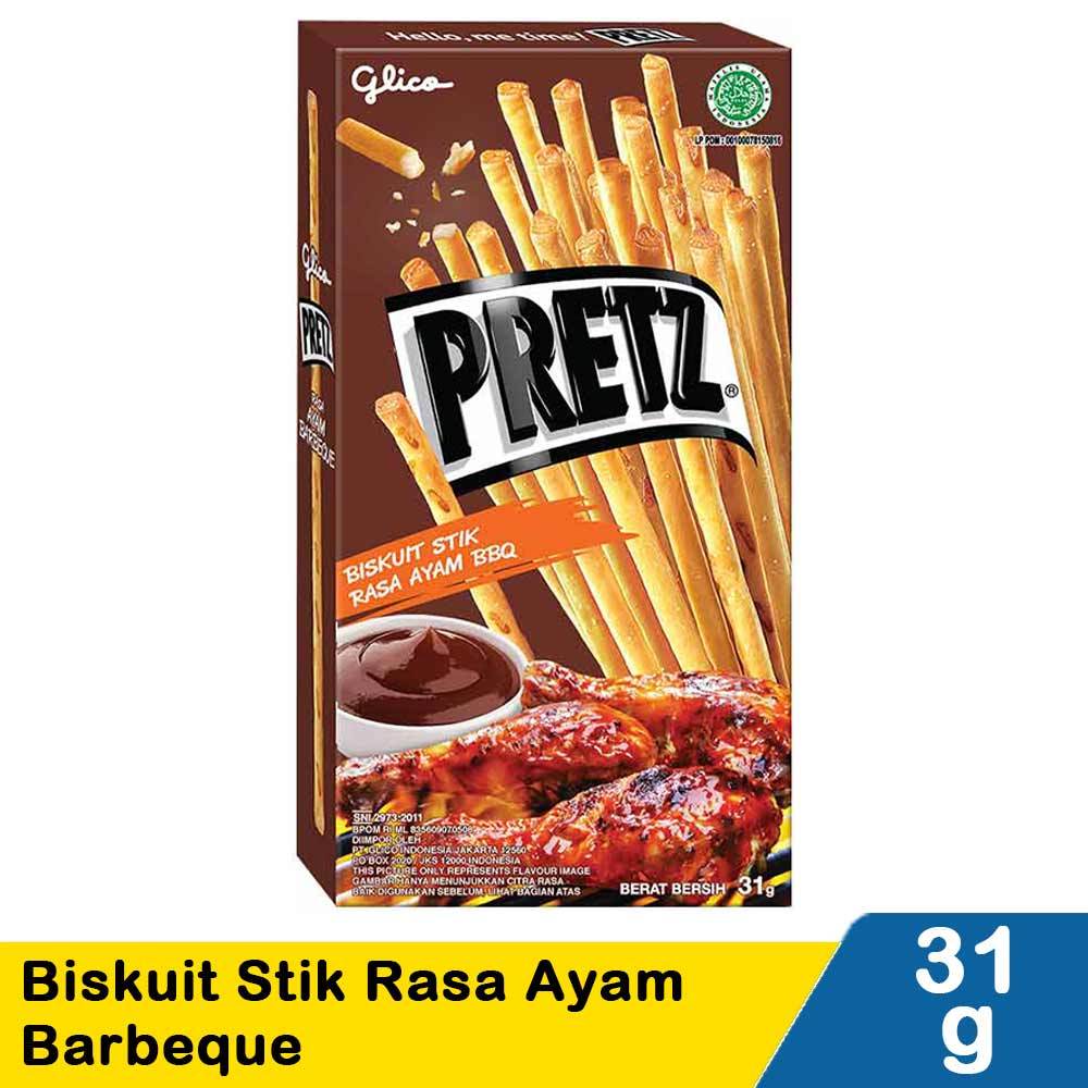 

glico biskuit pretz ayam bbq