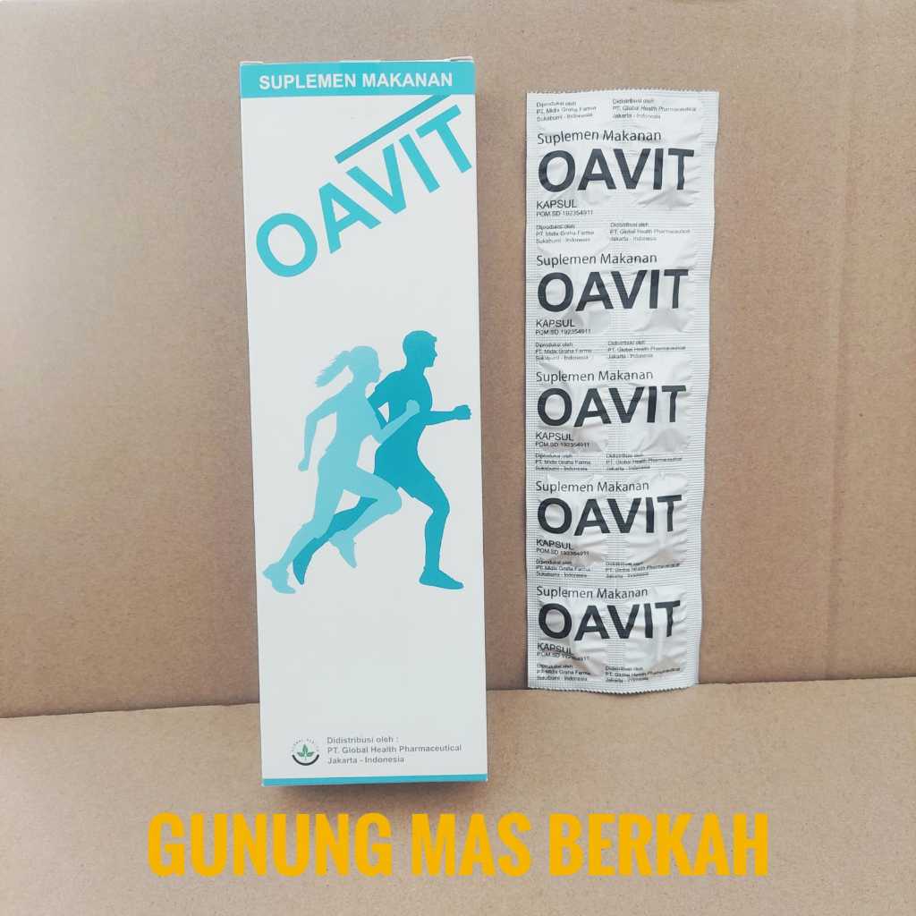 OAVIT oavit Kapsul - membantu memelihara kesehatan persendian dan menjaga kesehatan tulang