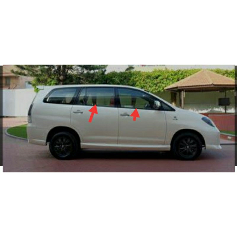 karet kaca/pelipit kaca samping innova 2005-2014 original