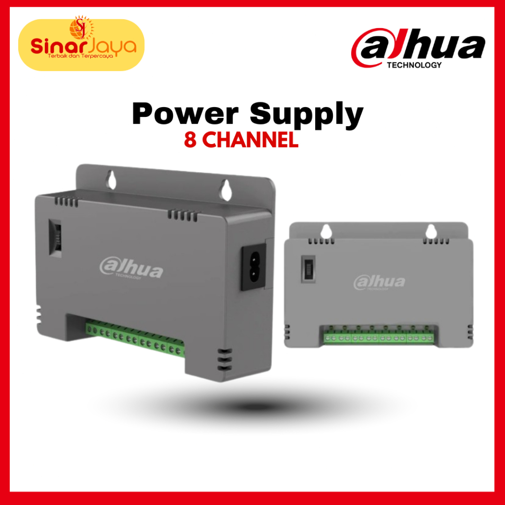DAHUA POWER SUPPLY CCTV 8 CHANNEL I DH-PFM344D-8CH-EN