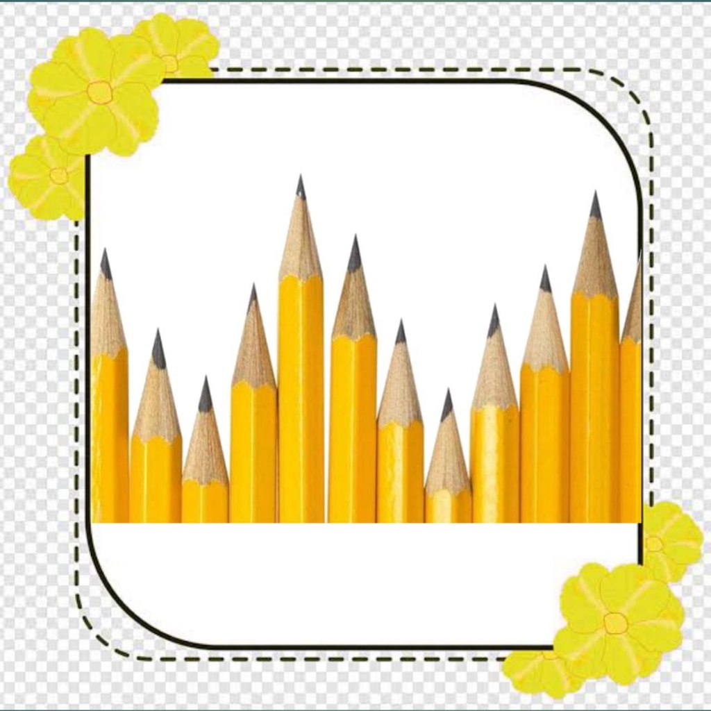 

pensil sekolah kuning polos