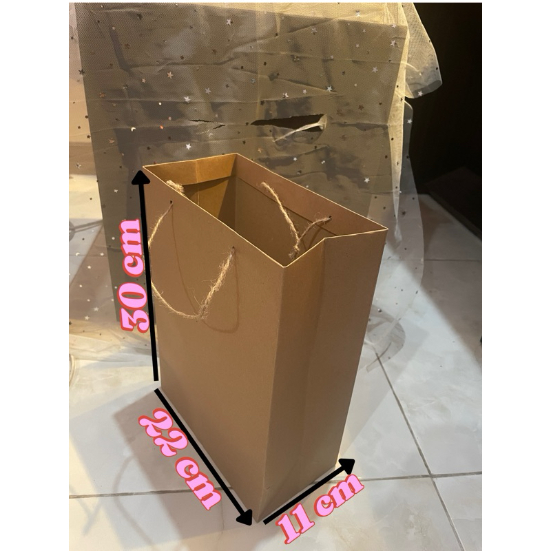 

paperbag oleh-oleh bahan tebal / kantong kertas untuk oleh-oleh bahan tebal dan murah
