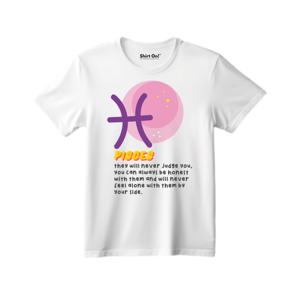 Kaos Baju Zodiak Pisces 6