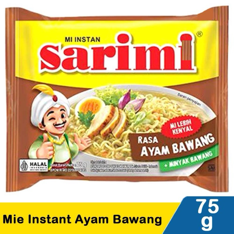 

Mie Instan Sarimi Rasa Ayam Bawang 75g 1pcs