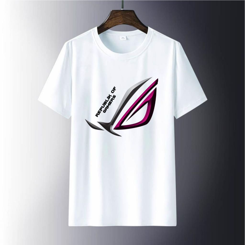 KAOS REPUBLIK OF GAMERS | BAJU GAMING FREE FIRE | BAJU MOBILE LEGEDS DEWASA | KAOS T-SHIRT GAME MOBI