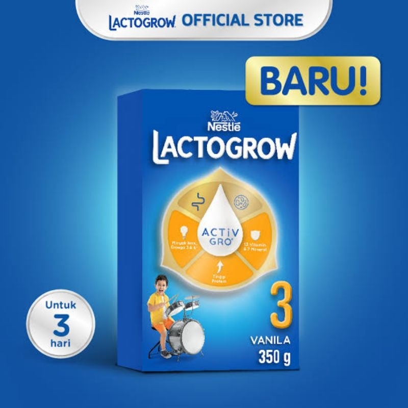 LACTOGROW 3 VANILA 350gr