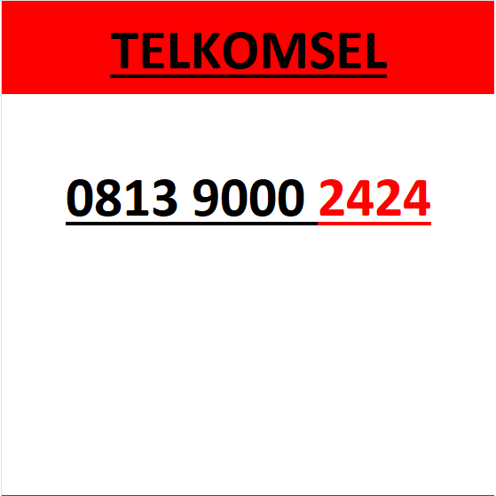 nomor cantik telkomsel simpati seri abab 2424 murah lengkap wn84 7000
