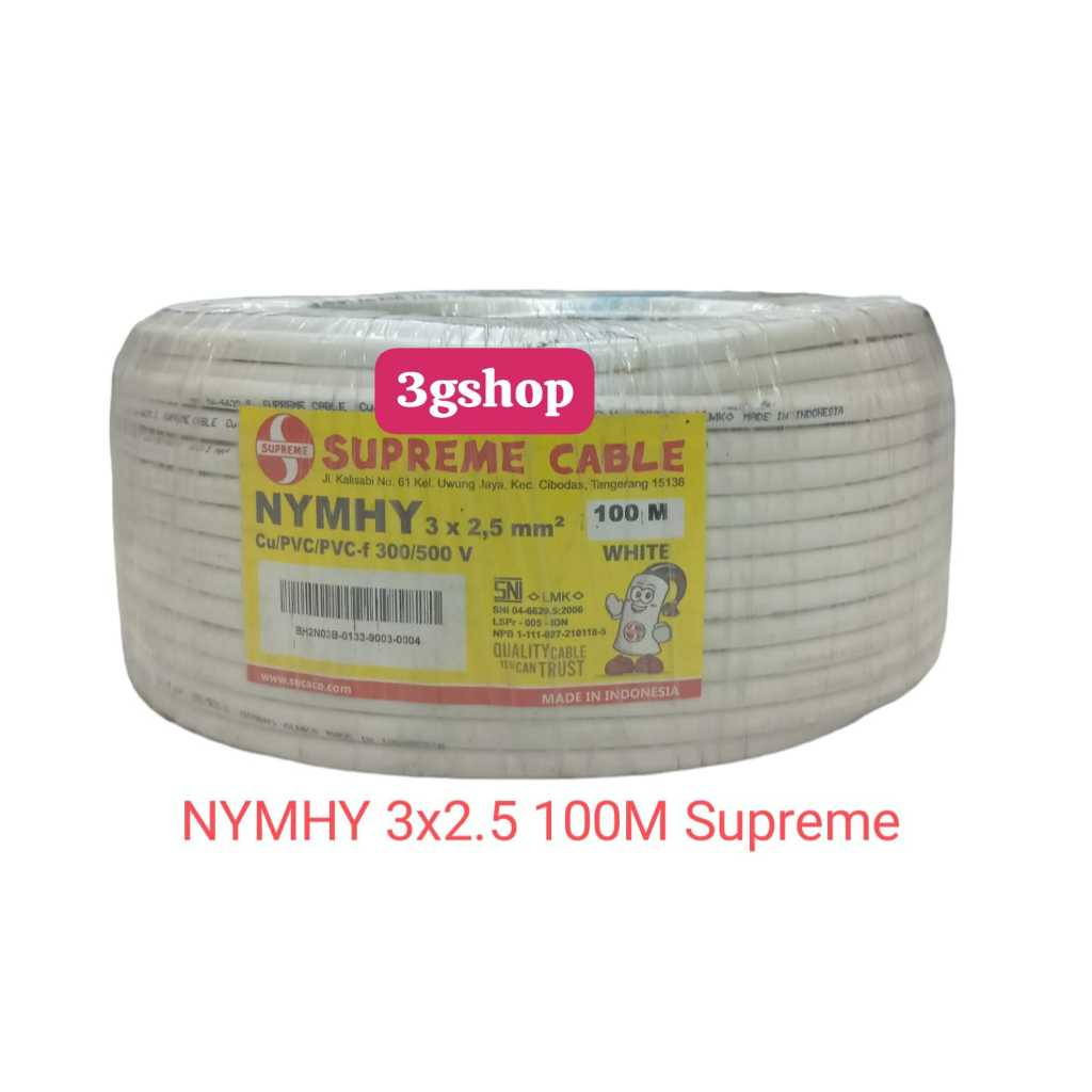 KABEL NYMHY 3X2.5 100M SUPREME