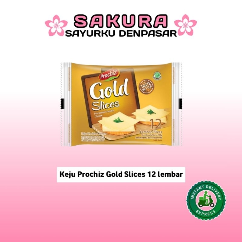 

Keju Prochiz Gold Slices 12 lembar - SAKURA