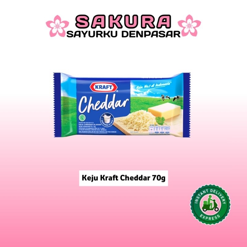 

Keju Kraft Cheddar 70g - SAKURA