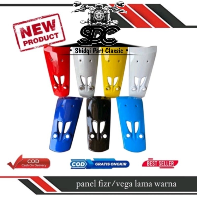 Panel Dada Dasi Tameng Yamaha Fiz R FizR Vega R Lama Old Tameng Temeng Yamaha Fiz R warna Hitam Biru