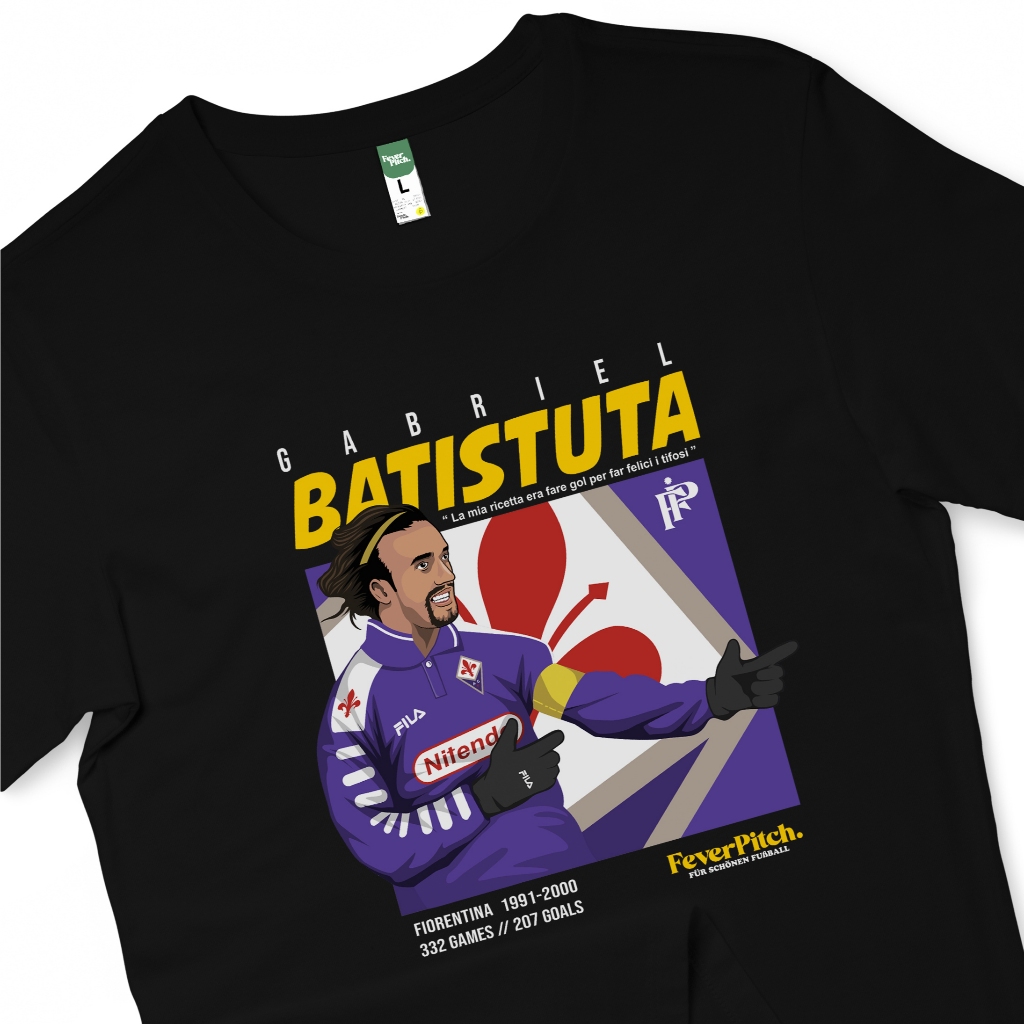 [FeverPitch] Kaos Batistuta Football Legend