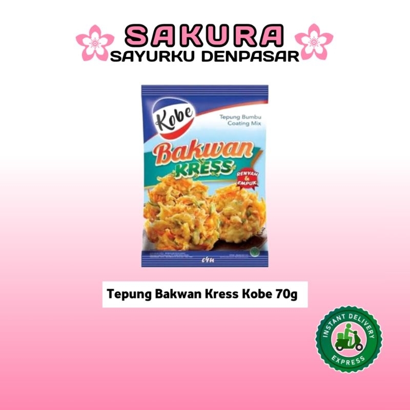 

Tepung Bumbu Bakwan Kress Kobe 70g - SAKURA