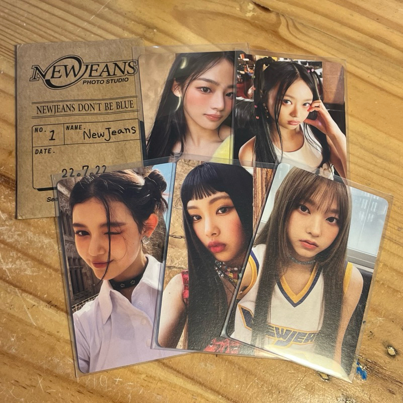 Photocard NewJeans Bag Limited Edition Minji Hanni Danielle Haerin Hyein Official