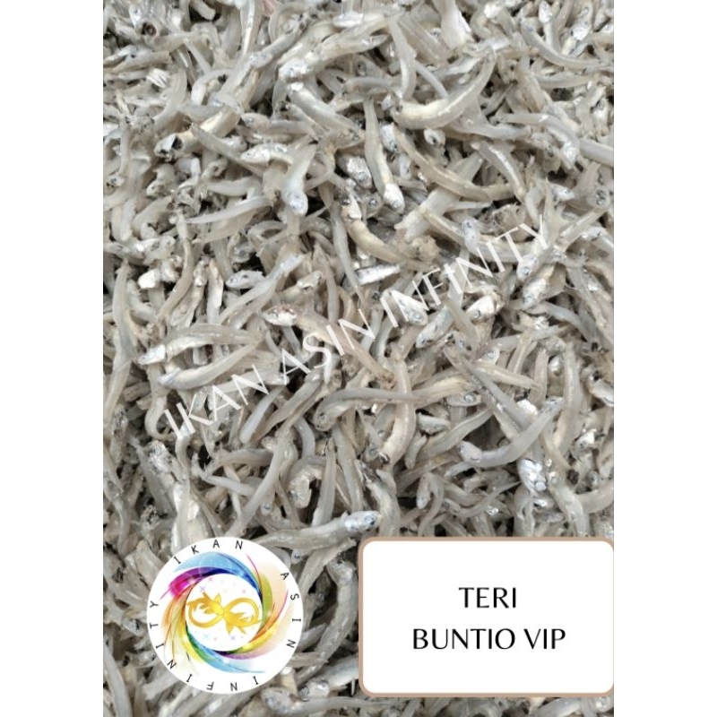 

Ikan asin Teri Kacang / Teri Buntio Super VIP (250 gram)
