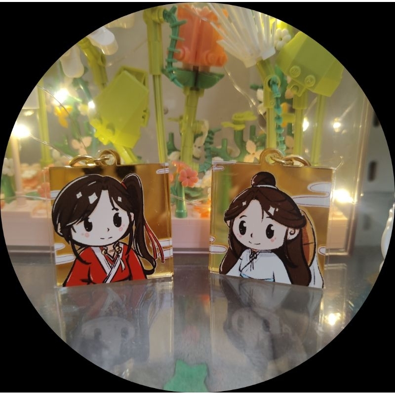 Fanmerch TGCF Tian Guang Ci Fu Heaven Official Blessing Keychain Gantungan Kunci Anime