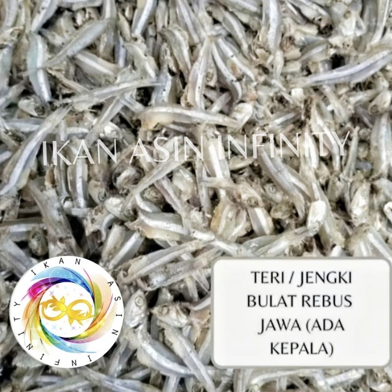 

Ikan Asin Teri / Jengki Bulat Rebus Jawa (Ada Kepala) (250 gram)