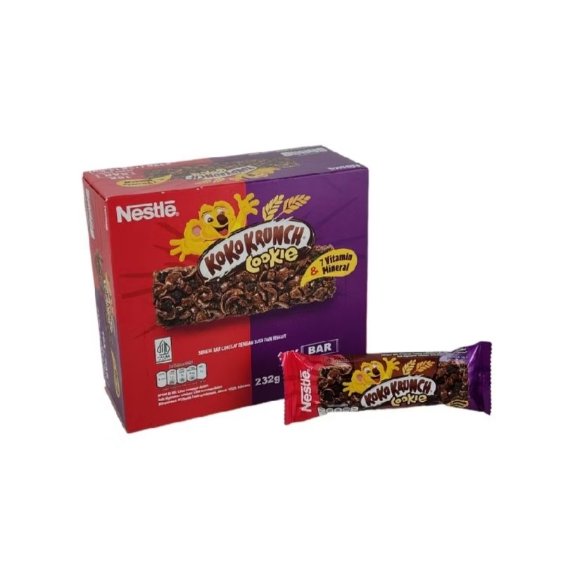 

KOKO KRUNCH COOKIE BAR (16x14.5g) Exp Jan 2025