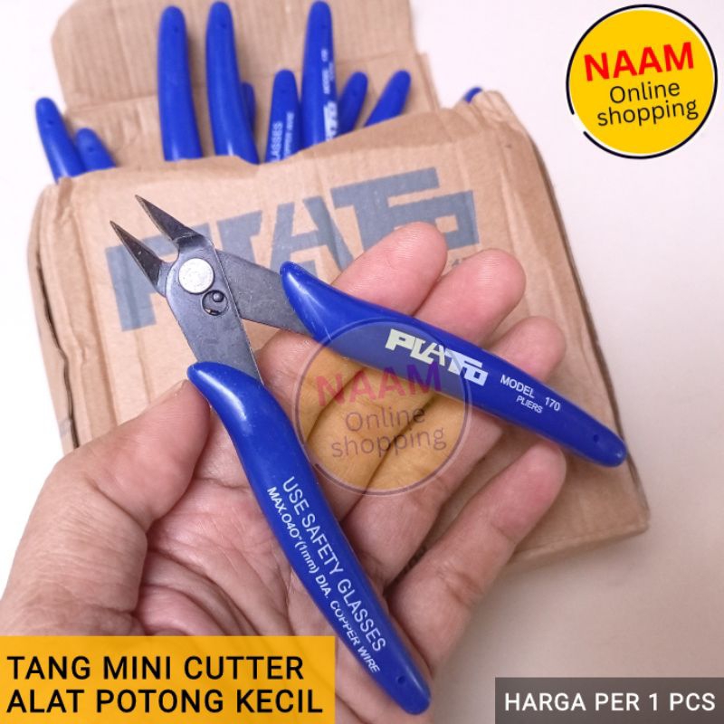 TANG POTONG KABEL KAWAT MINI CUTTER - TANG KECIL ALAT POTONG ELEKTRONIK LISTRIK KERAJINAN MAINAN DLL