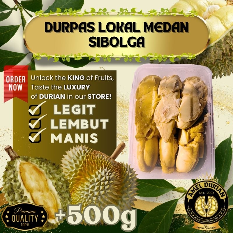 

Durpas lokal Medan Sibolga PREMIUM QUALITY +500g