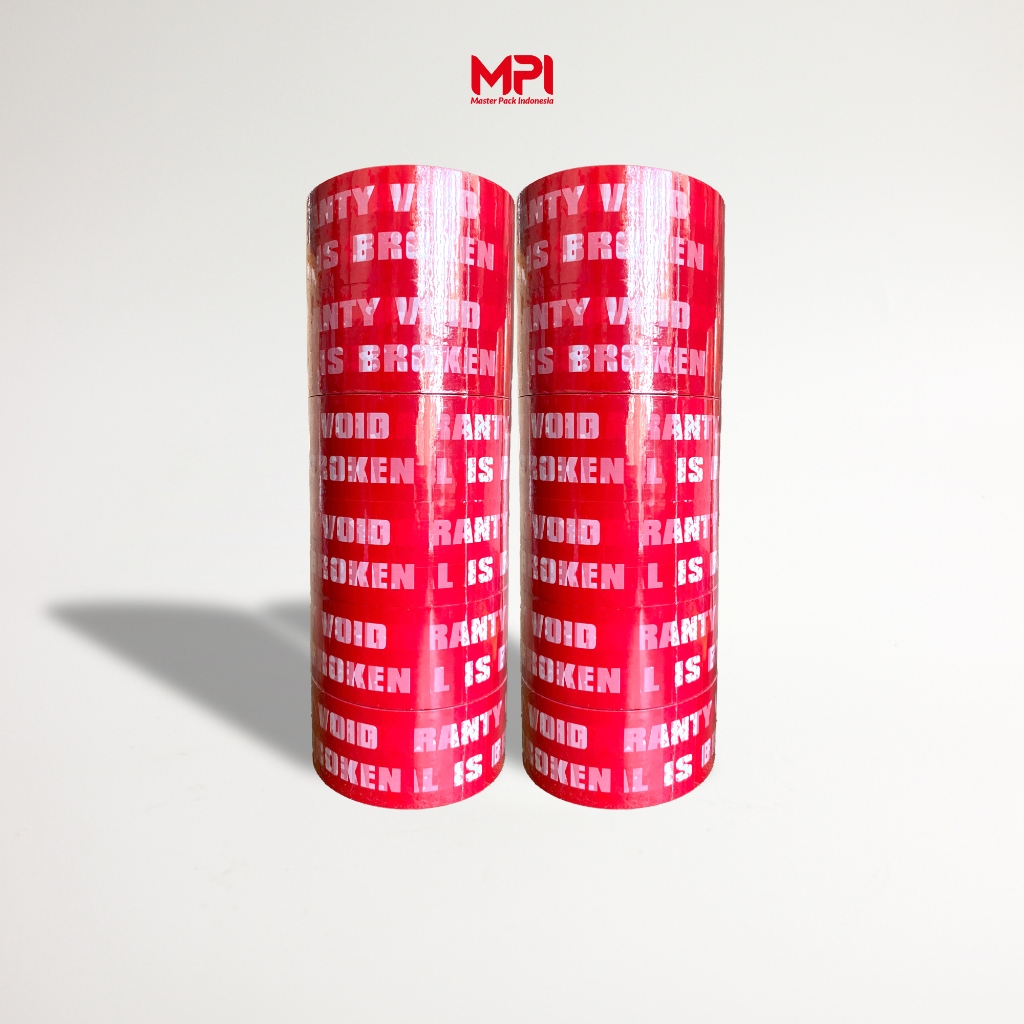 LAKBAN WARRANTY VOID IF SEAL IS BROKEN - LAKBAN SECURITY OPEN SEGEL VOID TAPE