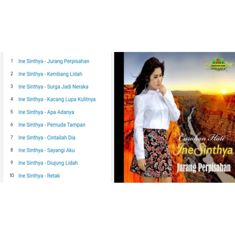 ine sinthya cd curahan hati ine sinthya album 2015