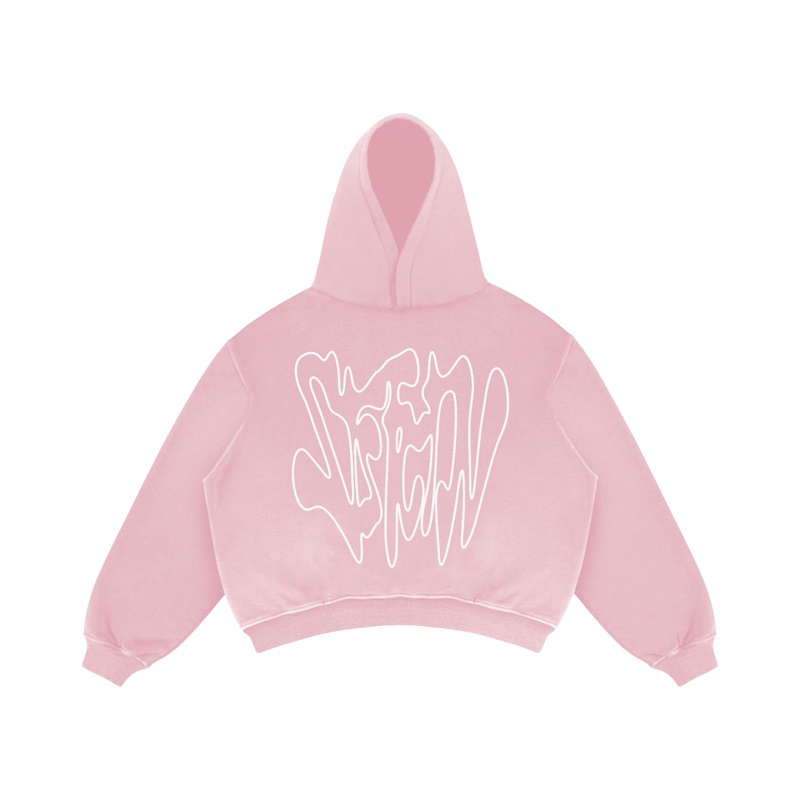 Satisfaction Hoodie Boxy 330GSM HASTE Pink