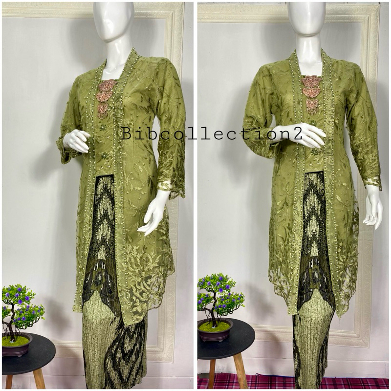 Saless Kebaya Modern/Kebaya Tile/Kebaya Kutubaru Payet/Kebaya Hitam Kutubaru/Kebaya Wisuda